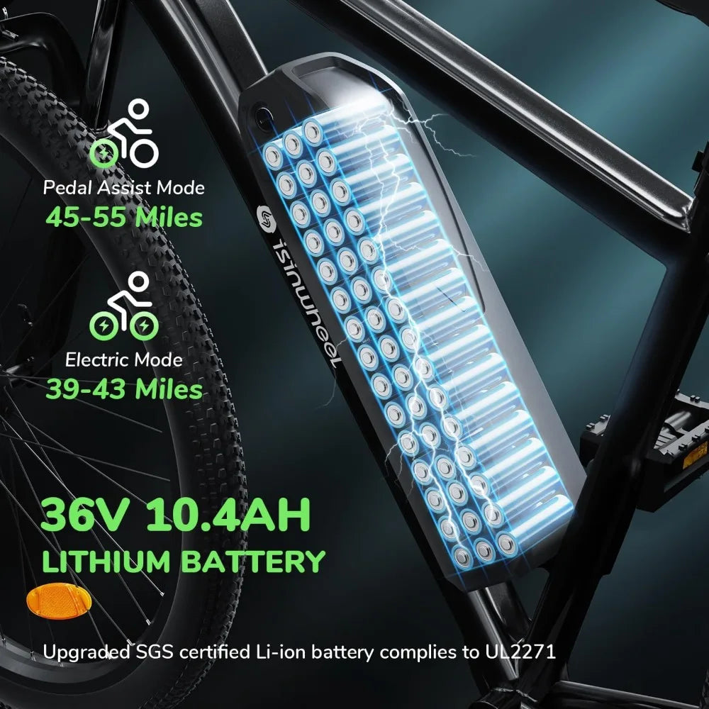 Electric Bike 500W, 26" - Aluminum Frame