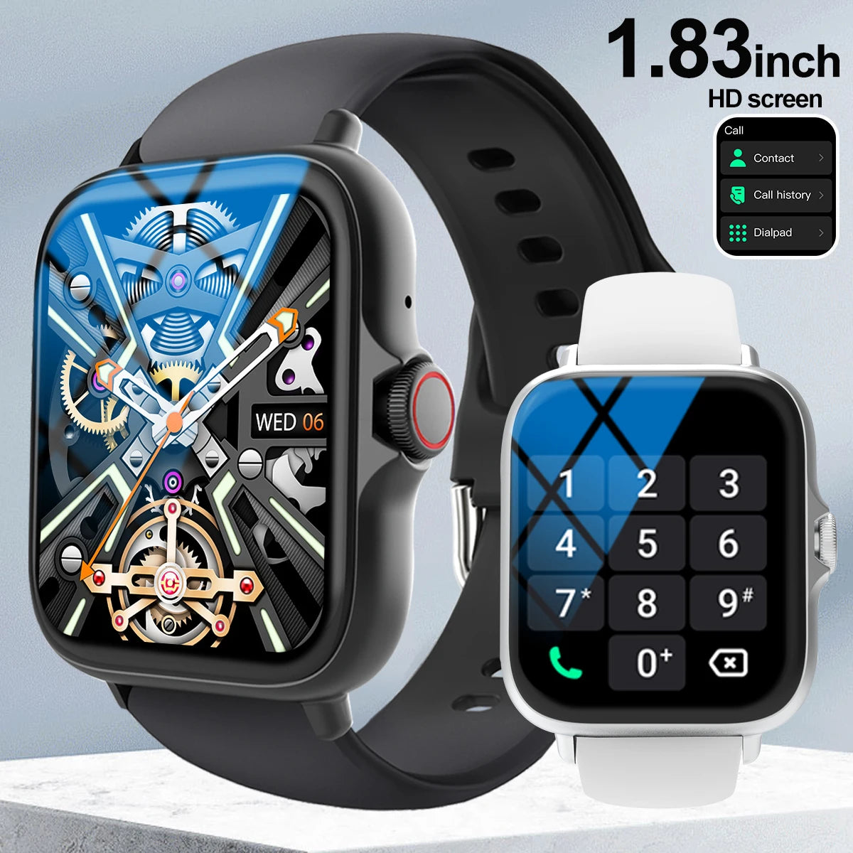 Smart Watch with Multi-Sport Modes – Fitness Tracker for Men & Women