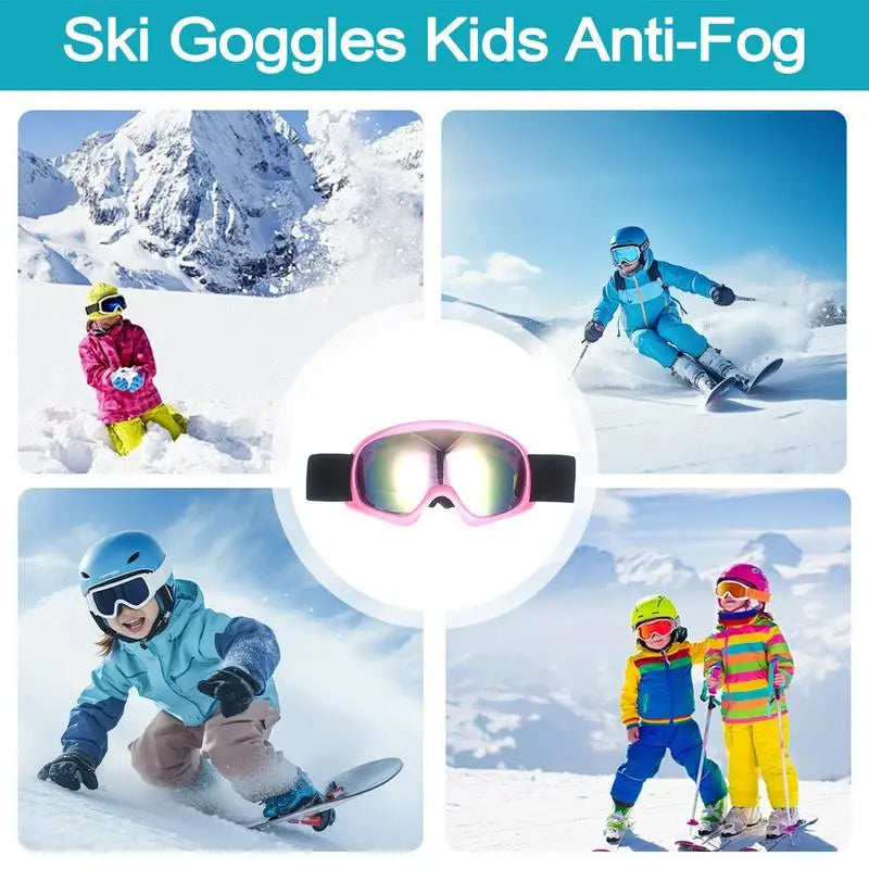 Kids Ski Goggles – Snowboard Eyewear for Winter Sports