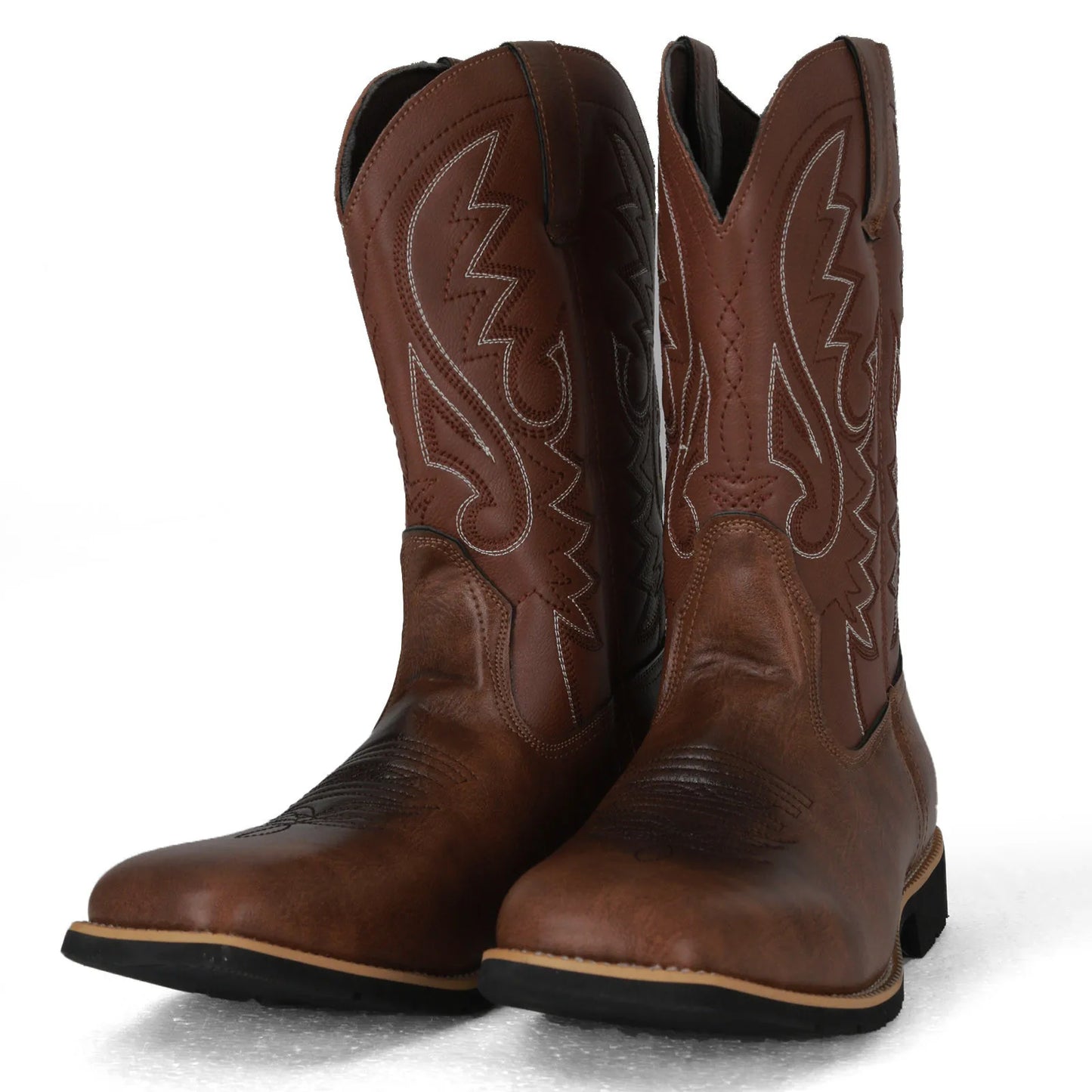 Men’s Denim Cowboy Boots – Western Style & Rugged Comfort