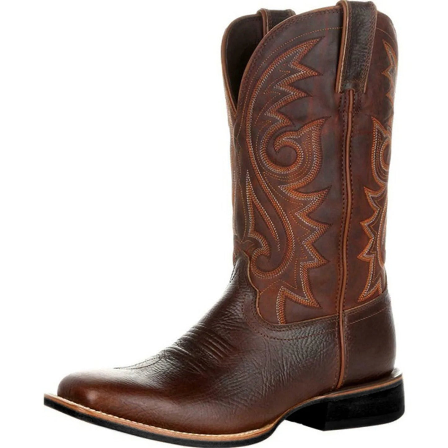 Men’s Denim Cowboy Boots – Western Style & Rugged Comfort