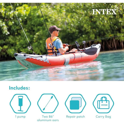 Durable Inflatable Kayak Set – Lightweight & Super Tough Design