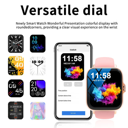Smart Watch with Multi-Sport Modes – Fitness Tracker for Men & Women