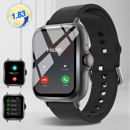 Smart Watch with Multi-Sport Modes – Fitness Tracker for Men & Women